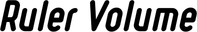 Ruler Volume Overlay.ttf