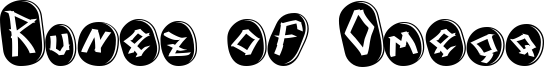 Runez of Omega Font