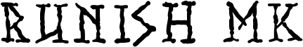 Runish MK Font