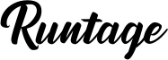 Runtage Font