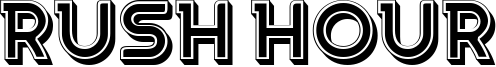 Rush Hour Font