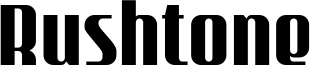 Rushtone Font