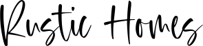 Rustic Homes Font