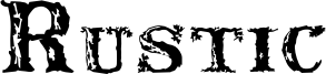 Rustic Font