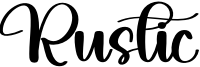 Rustic Font