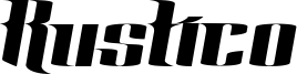 Rustico Font