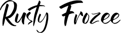 Rusty Frozee Font