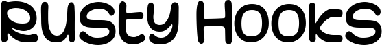 Rusty Hooks Font