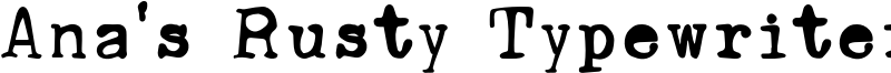 rusty_typewriter.otf