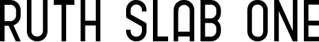 Ruth Slab One Font