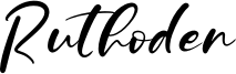 Ruthoden Font