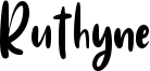 Ruthyne Font