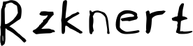 Rzknert Font