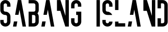 Sabang Island Font