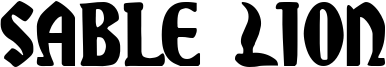 Sable Lion Font