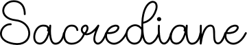 Sacrediane Font