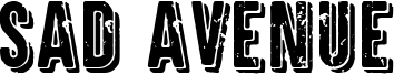 Sad Avenue Font