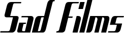 Sad Films Font