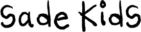 Sade Kids Font
