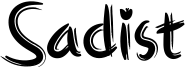 sadistpu.ttf