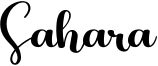 Sahara Font