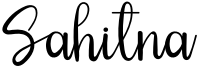 Sahitna Font