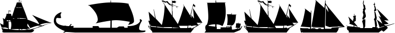Sailing Ships Font