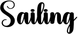 Sailing Font