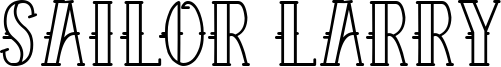 Sailor Larry Font