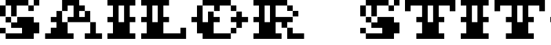 Sailor Stitch Font