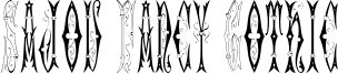 Sajou Fancy Gothic Font