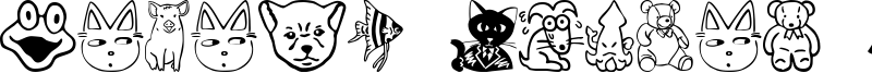 Sakabe Animal 01 Font