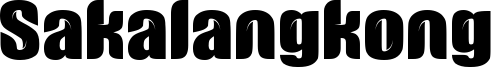 Sakalangkong Font