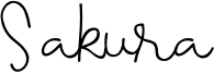 Sakura Font