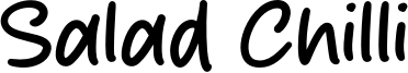 Salad Chilli Font