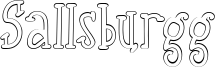 Sallsburgg Font