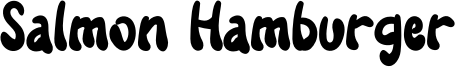 Salmon Hamburger Font