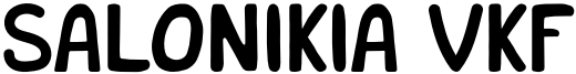 Salonikia VKF Font