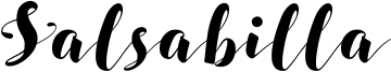 Salsabilla Font