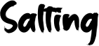 Salting Font