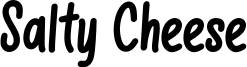 Salty Cheese Font