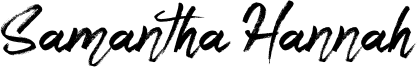 Samantha Hannah Font