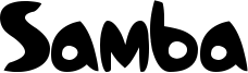 Samba Font