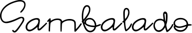 Sambalado Font