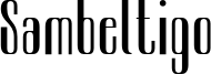 Sambeltigo Font