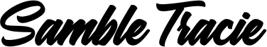 Samble Tracie Font