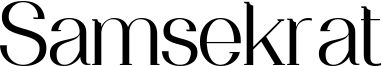 Samsekrat Font