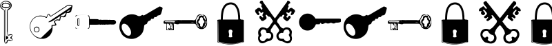 Samys Keys'N'Keys Font
