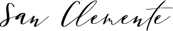 San Clemente Font