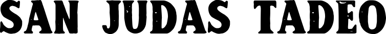 San Judas Tadeo Font